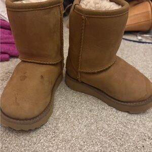 UGG Tan Boots with Shearling Lining